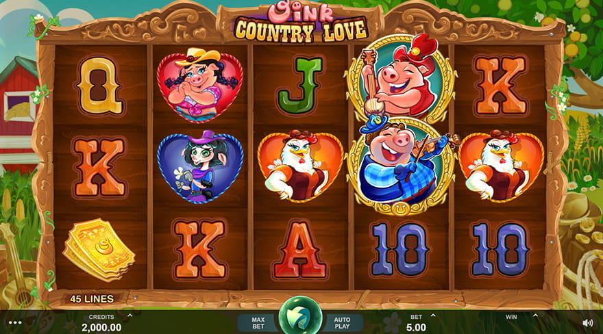 Oink Country Love Slot 