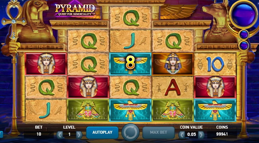 Top 10 Egypt Slots Pyramid: Quest for Immortality