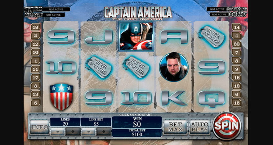 Captain America Slot