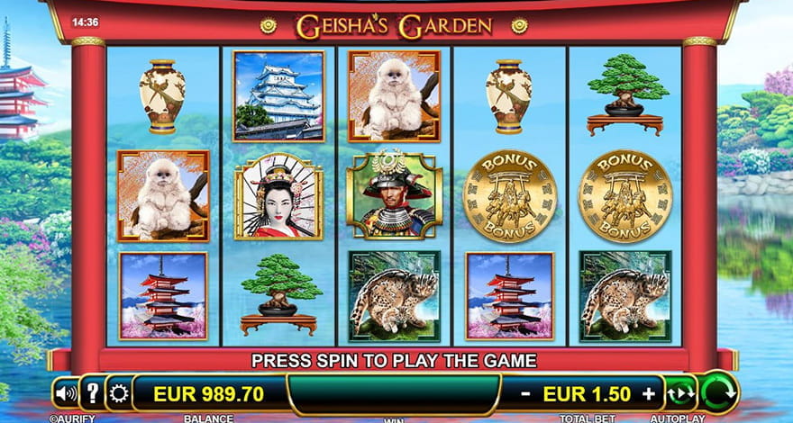 Japanese Slots Geisha’s Garden