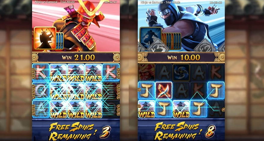 Japanese Slots Ninja VS Samurai