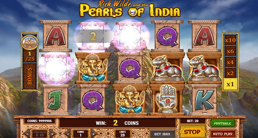 Rich Wilde and the Pearls of India Slot by Play'n GO