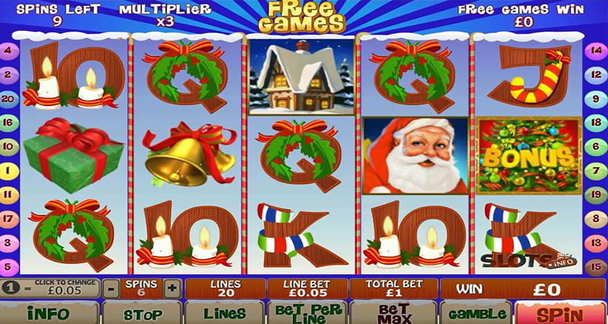 Santa's Great Gifts Slot Machine - Jogar Grátis