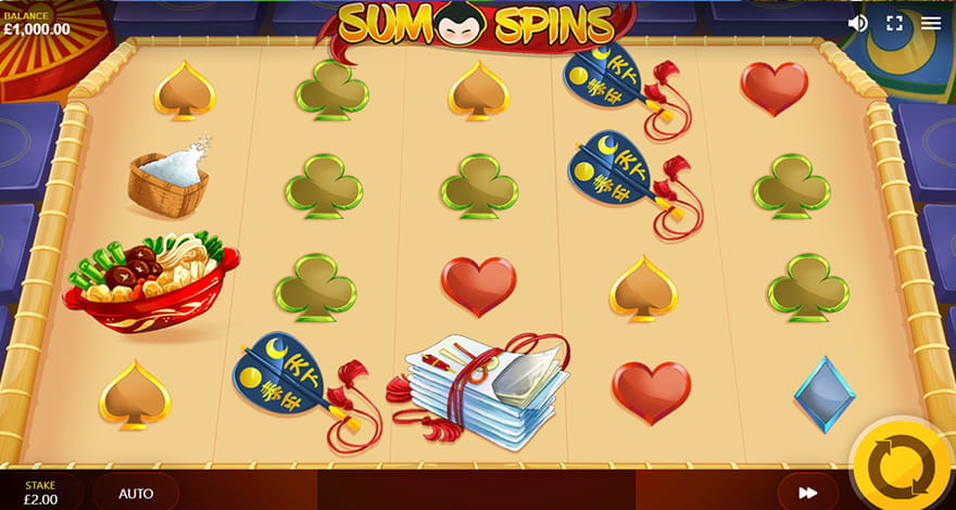 Sumo Spins Gameplay