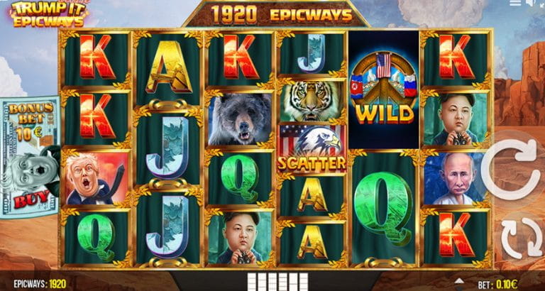 casino slot trump korea
