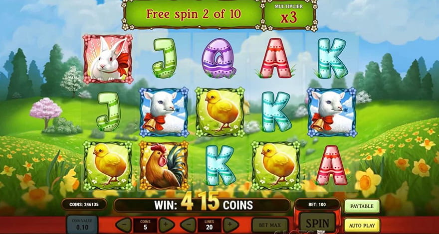 Easter Slots Easter Eggs