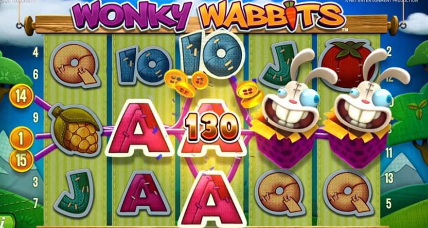 Easter Slots Wonky Wabbits