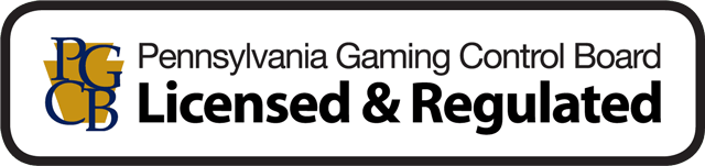 Logo of the Pennsylvania Gaming Control Board (Licensed & Regulated)