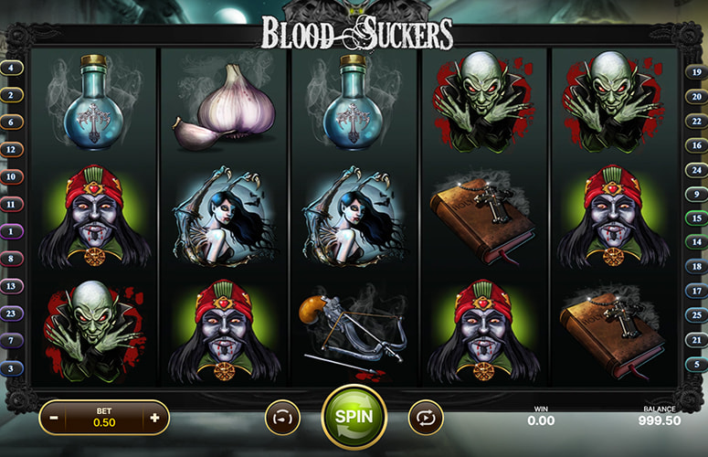 The Blood Suckers Slot from NetEnt