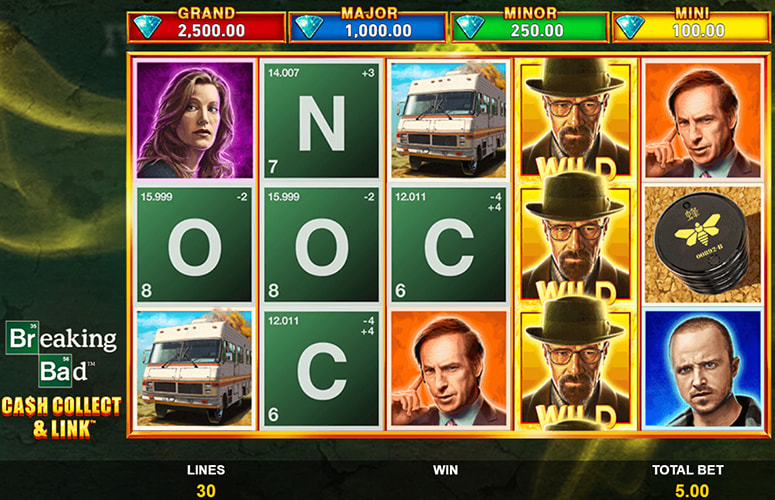 Breaking Bad: Cash Collect & Link by Playtech