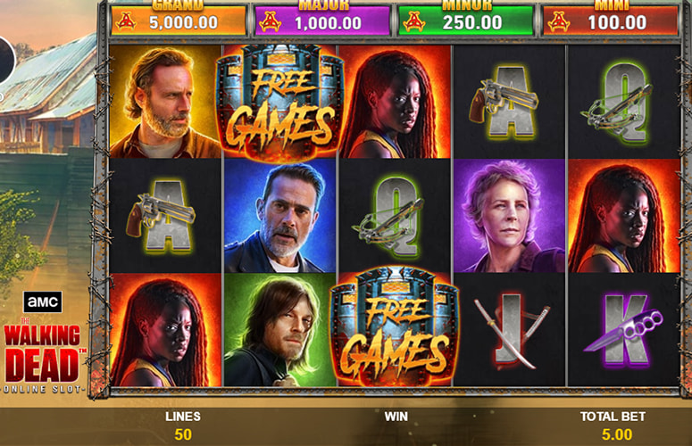 The Walking Dead by Playtech