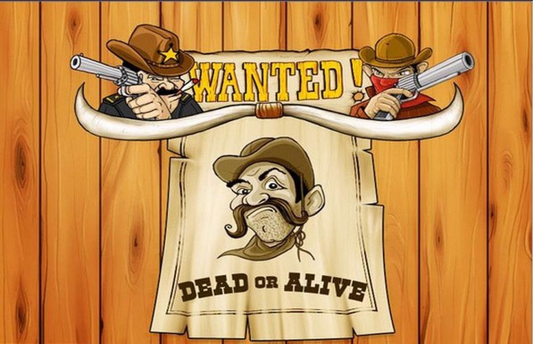 Wanted Dead or Alive by Playtech Base Game with Sheriffs and Bandits on 25 Paylines