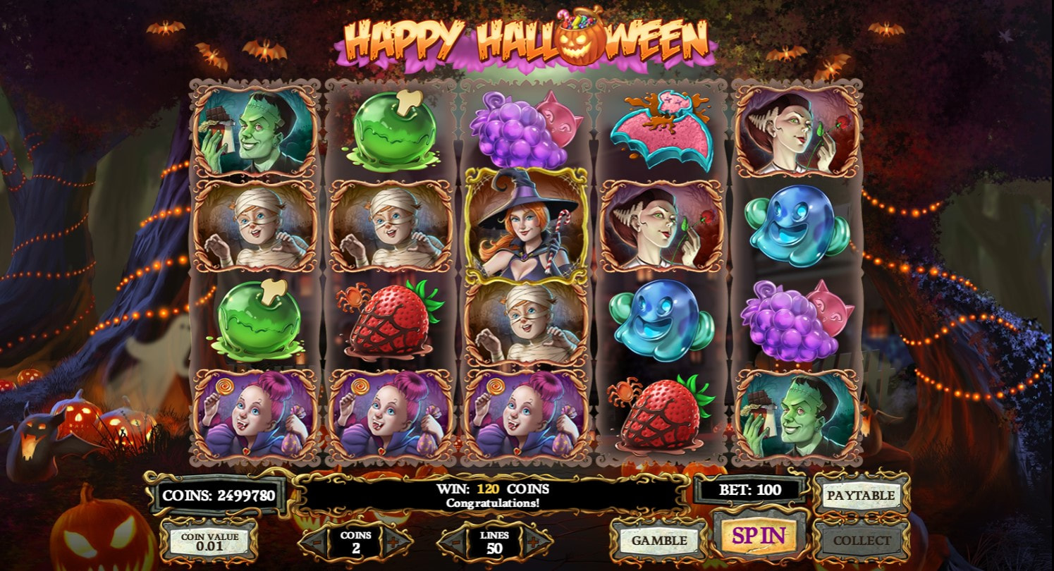 Happy Halloween by Play'n GO