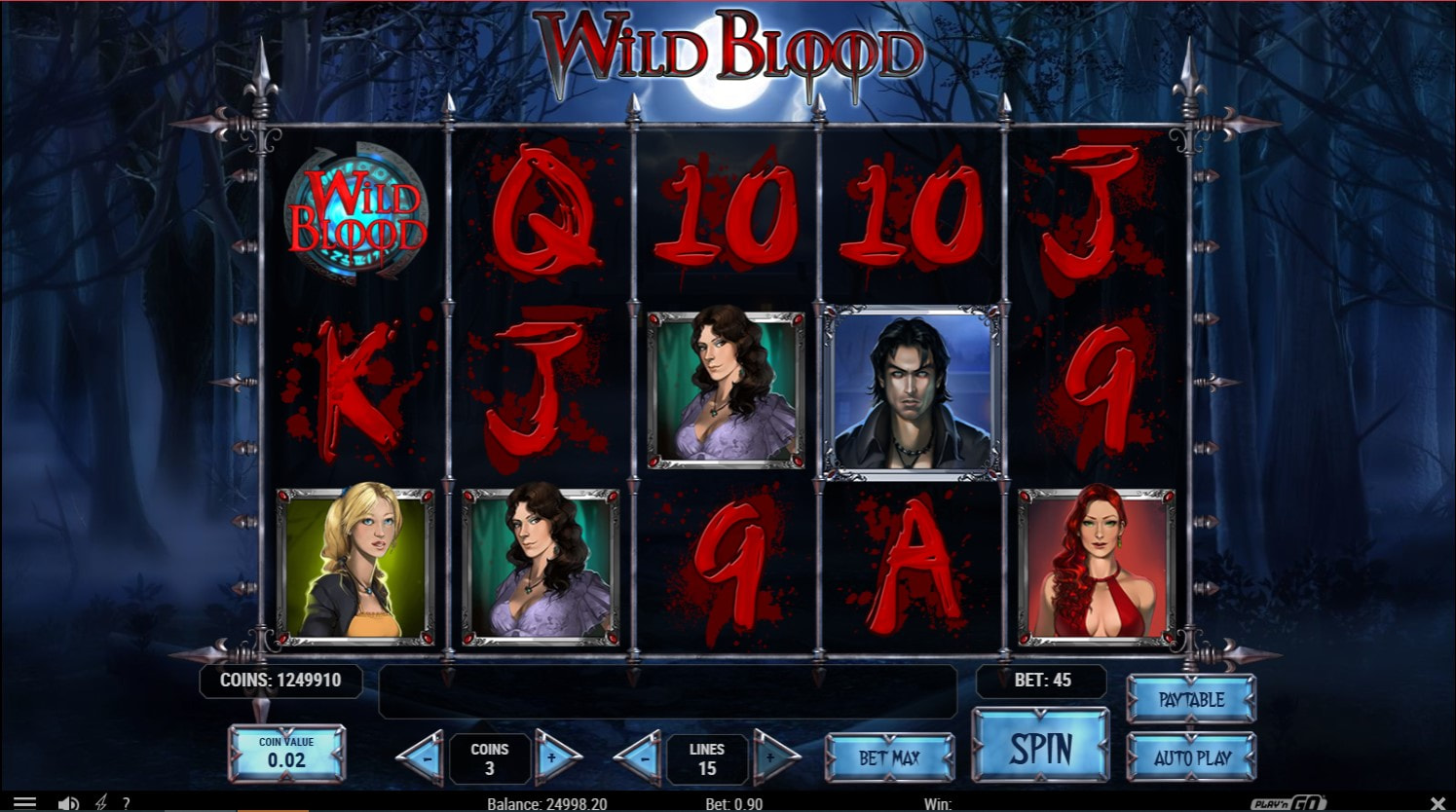 Wild Blood by Play'n GO