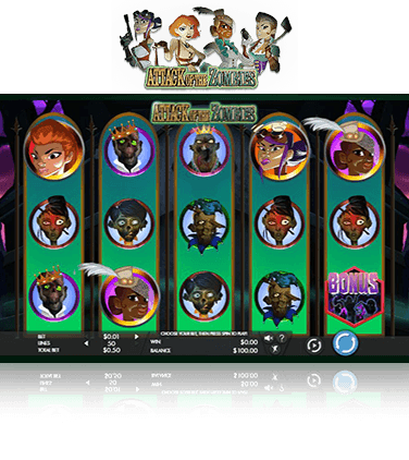 Attack of the Zombies slot game