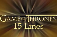 Game of Thrones 15 Lines