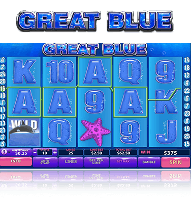 Great blue jackpot free slot game online