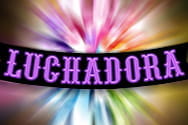 Luchadora slot game logo