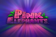 Logo of the slot game Pink Elephants