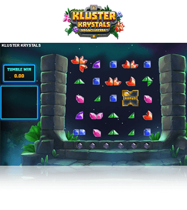 Kluster Krystals Megaclusters Slot Game