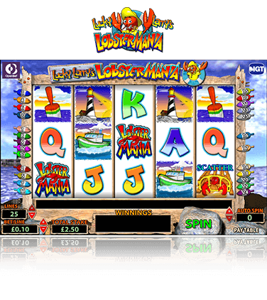 Lucky Larry's lobstermania game
