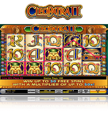 Cleopatra 2 slot free