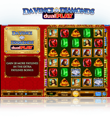 Da Vinci Diamonds Dual Play > Play for Free + Real Money Offer 2023!