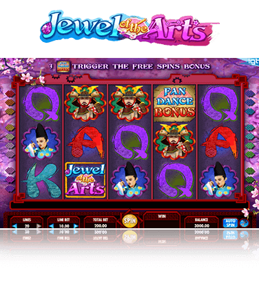 Jewel of the Arts slot