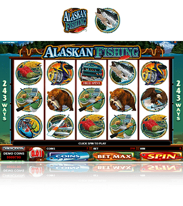 alaskan fishing slots game review microgaming