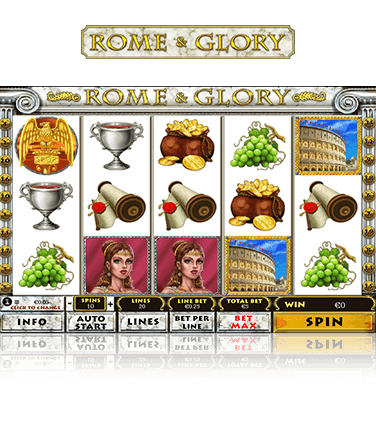 slot machine rome and glory