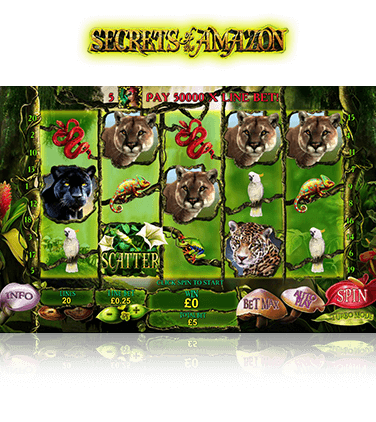 secrets of the amazon slot free