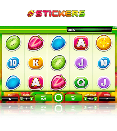 NetEnt Stickers Game